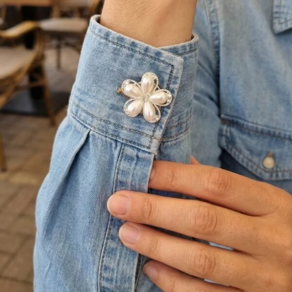 Cubreboton Perla Strass puño