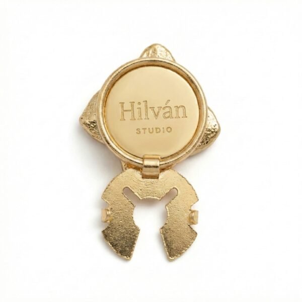 Cubrebotones Flor Esmeralda Dorso